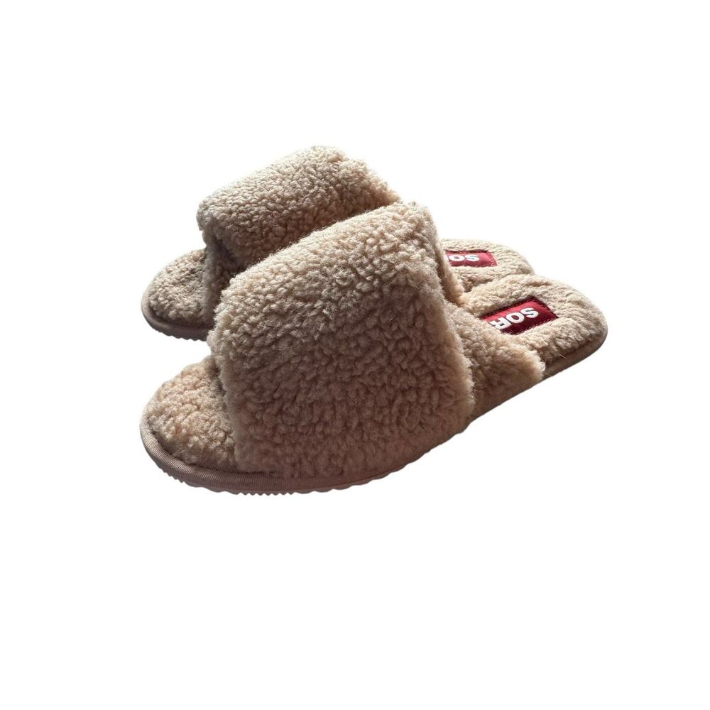 Sorel Women's Natural Go Mail Run Slipper Sandals Size 7‎